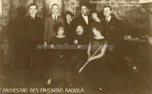 Radio-Paris, Radiola ; Broadcasting (ID = 1881349) Altri tipi