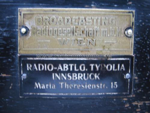3-Röhrenempf. ; Broadcasting Radio- (ID = 414487) Radio