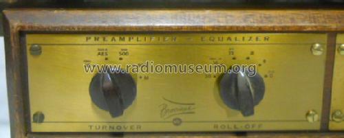A100 Pre-Amplifier-Equalizer ; Brociner Electronics (ID = 1371549) Verst/Mix