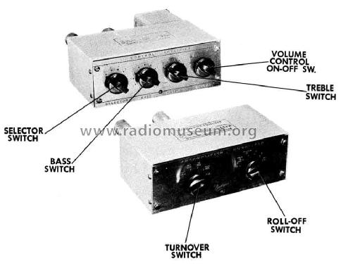 A100 Pre-Amplifier-Equalizer ; Brociner Electronics (ID = 437292) Verst/Mix