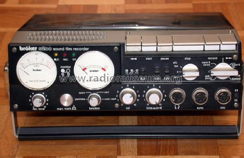 Sound Film Recorder S-200; Bröker GmbH; Köln (ID = 1777183) Sonido-V