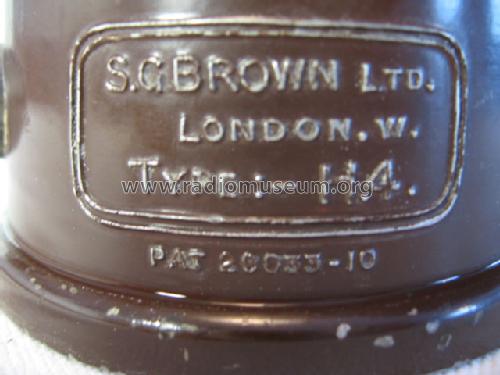 H4 ; Brown S. G. Ltd.; (ID = 164837) Speaker-P