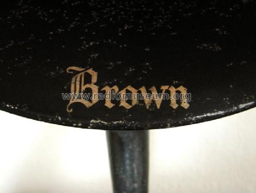 H 1; Brown S. G. Ltd.; (ID = 1024172) Speaker-P