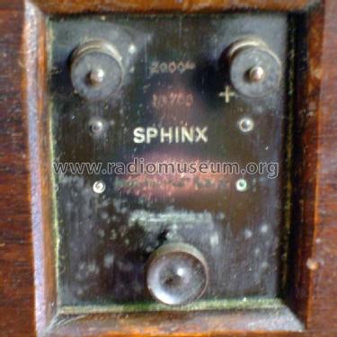 Sphinx ; Brown S. G. Ltd.; (ID = 1020490) Speaker-P