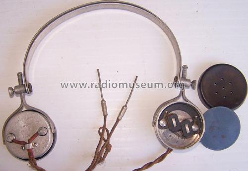 Headphones Type F Early Aluminium ; Brown S. G. Ltd.; (ID = 2097233) Parleur