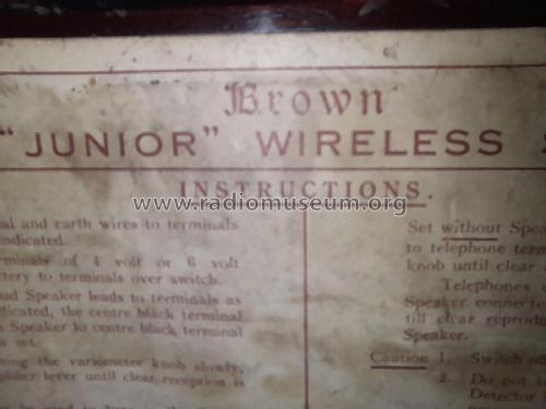 Junior ; Brown S. G. Ltd.; (ID = 2915110) Galène