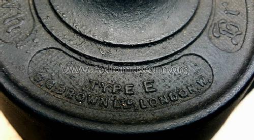 Horn Speaker Type E; Brown S. G. Ltd.; (ID = 2157166) Parleur