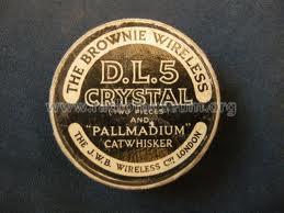 Crystal Receiver No. 2; Brownie, J.W.B. (ID = 1505686) Cristallo