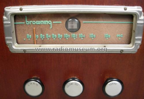 FM Tuner RV-31 ; Browning (ID = 1278979) Radio