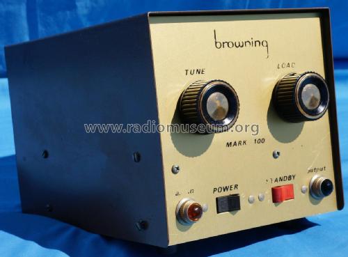 Linear Amplifier Mark 100; Browning (ID = 1878596) Citizen