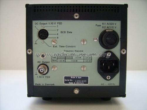 Autoranging Electronic Voltmeter 2426; Brüel & Kjær; Nærum (ID = 630597) Equipment