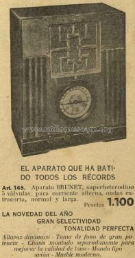 Art. 145; Brunet, Bobinas (ID = 2545183) Radio