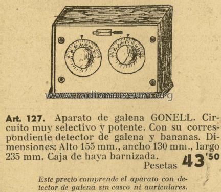 Super Galena Gonell Art. 127; Brunet, Bobinas (ID = 2545012) Crystal