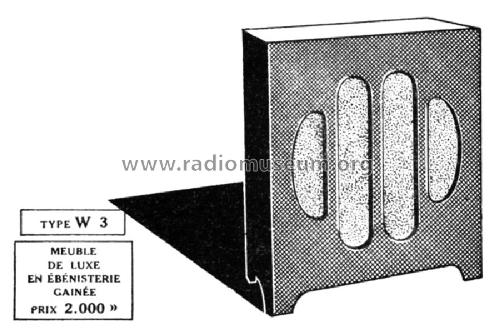 Diffuseur Type W3; Brunet & Cie, Éts. (ID = 1477928) Parlante