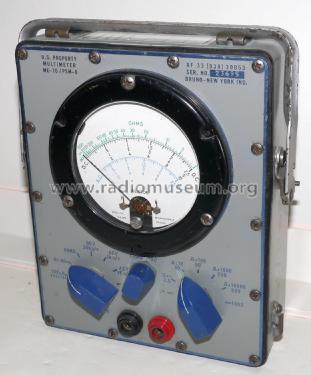 Military Analog Multimeter ME-70/PSM-6; MILITARY U.S. (ID = 2049680) Equipment