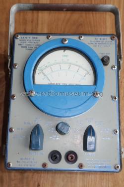 Military analog multimeter ME-70C/PSM-6B; Bruno Radio Corp.; (ID = 2616008) Equipment