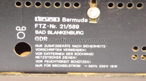 Bermuda ; Bruns; Hamburg (ID = 2700649) Radio