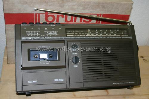 Mono Radiorecorder KR 660; Bruns; Hamburg (ID = 2037380) Radio