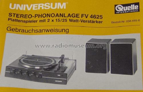 Universum Sound 50; Bruns; Hamburg (ID = 2444860) R-Player