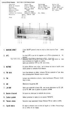 FM AM Stereo Receiver ID-303; BST, Bisset Groupe (ID = 1882725) Radio