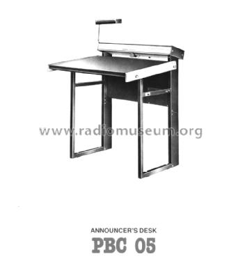 Announcer's Desk PBC 05; BEAG - Budapesti (ID = 1615774) Ampl/Mixer