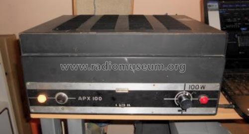 Power Amplifier APX-100; BEAG - Budapesti (ID = 915099) Ampl/Mixer