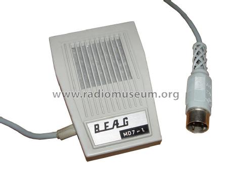 Dynamic Microphone MD7-1HL EAG; BEAG - Budapesti (ID = 2203570) Microfono/PU