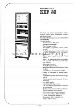 Equipment Rack KEP 23; BEAG - Budapesti (ID = 1617994) Radio