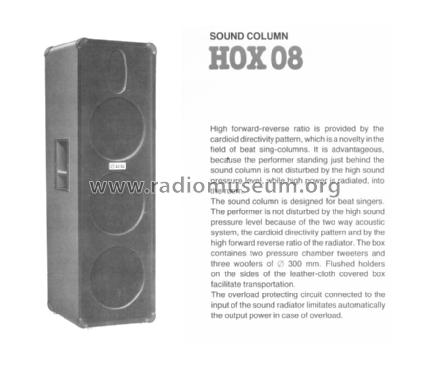Hi-Fi Box HOX-08; BEAG - Budapesti (ID = 1615199) Speaker-P