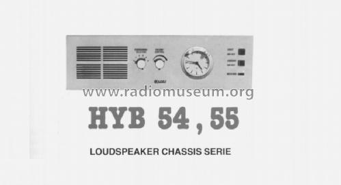 Loudspeaker Chassis for Hotel HYB-55; BEAG - Budapesti (ID = 1615362) Speaker-P