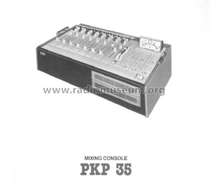 Mixing Console PKP 35; BEAG - Budapesti (ID = 1615720) Ampl/Mixer