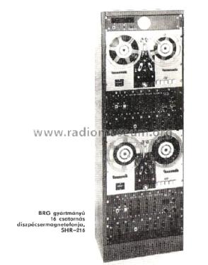 Multi-channel Tape SHR-216; Budapesti (ID = 1493446) R-Player