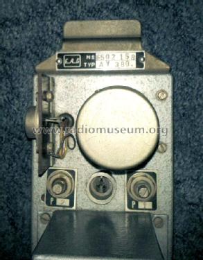 Power Amplifier AV 380; BEAG - Budapesti (ID = 1408231) Ampl/Mixer