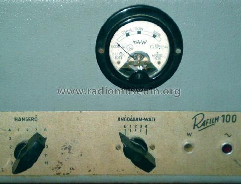 Power Amplifier Rafilm 100 RB6033; Budapesti (ID = 1687825) Ampl/Mixer