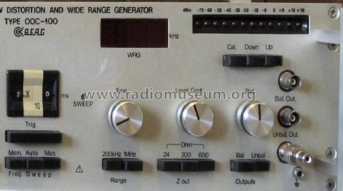 Programmable Generator OOC-100; BEAG - Budapesti (ID = 745021) Ausrüstung