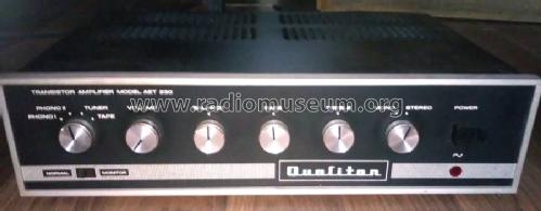 Qualiton Transistor Amplifier AET-230; BEAG - Budapesti (ID = 1724396) Ampl/Mixer