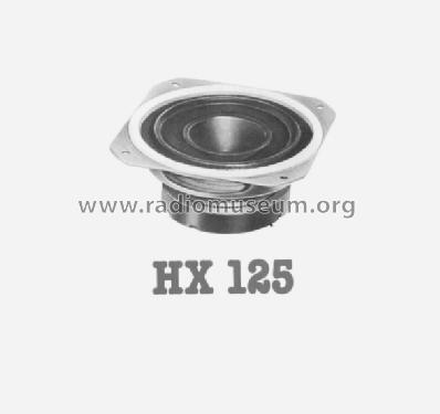Speaker HX 125; BEAG - Budapesti (ID = 1615501) Speaker-P