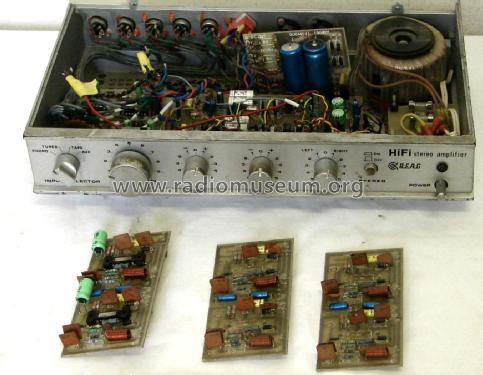 Stereo Amplifier AET 215; BEAG - Budapesti (ID = 1895032) Ampl/Mixer