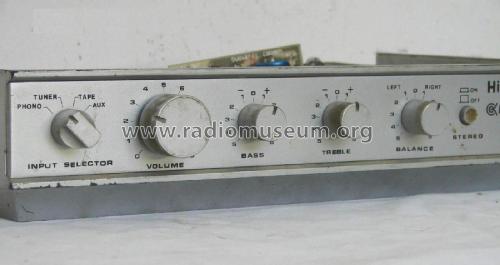 Stereo Amplifier AET 215; BEAG - Budapesti (ID = 1895036) Ampl/Mixer