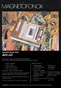 Stereo Automat MK43; Budapesti (ID = 2354211) R-Player