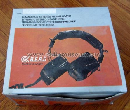 Stereo Headphones FDS-26-400; BEAG - Budapesti (ID = 2070369) Speaker-P