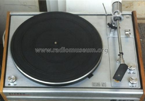 Stereo Turntable CBO-51; BEAG - Budapesti (ID = 1364319) R-Player