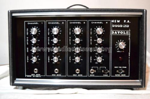 New P.A. Davoli 8092 KB; Krundaal Davoli; (ID = 2156272) Ampl/Mixer