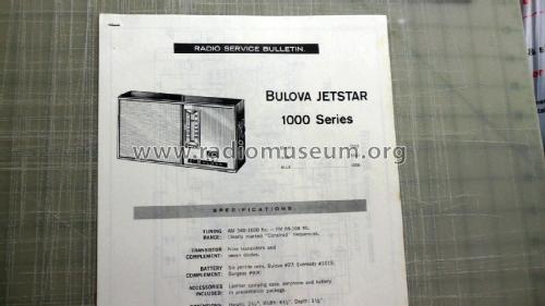 10 'Jetstar' 1000 Series ; Bulova Watch Corp.; (ID = 3016050) Radio