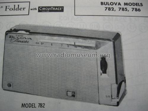 2 Band 7 Transistor 782; Bulova Watch Corp.; (ID = 2403951) Radio