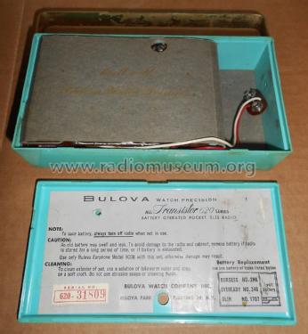 All Transistor 'Comet' 620 Series; Bulova Watch Corp.; (ID = 2815272) Radio