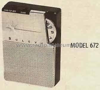 672 ; Bulova Watch Corp.; (ID = 488760) Radio