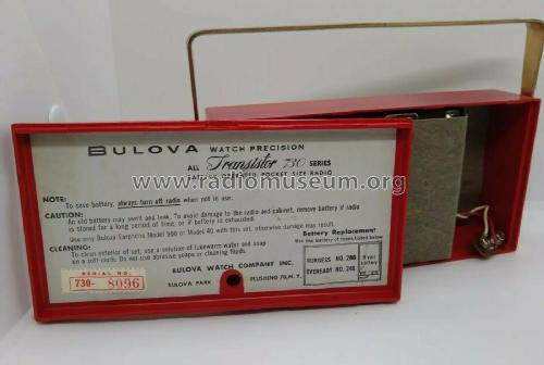 Super Transistor 730; Bulova Watch Corp.; (ID = 2489312) Radio