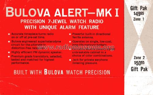 830 ; Bulova Watch Corp.; (ID = 454610) Radio