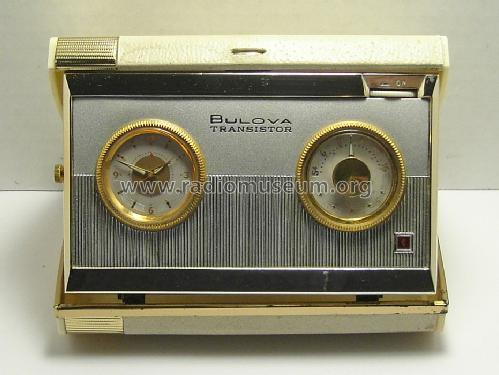 840 Travel Clock Radio ; Bulova Watch Corp.; (ID = 1427902) Radio